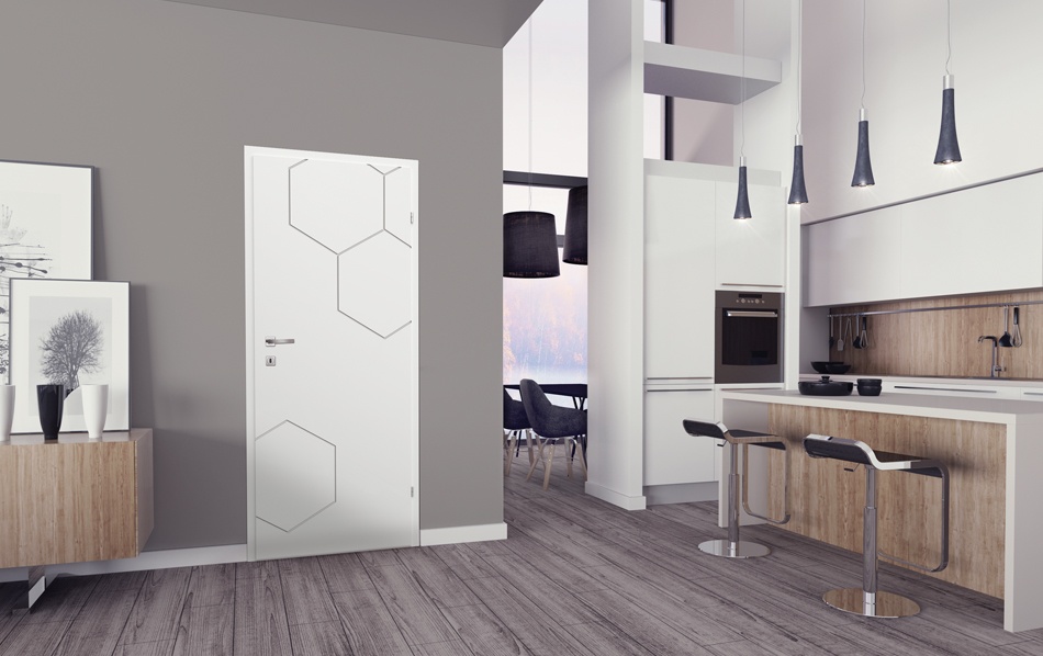 Classen drzwi - Modern - Grafen