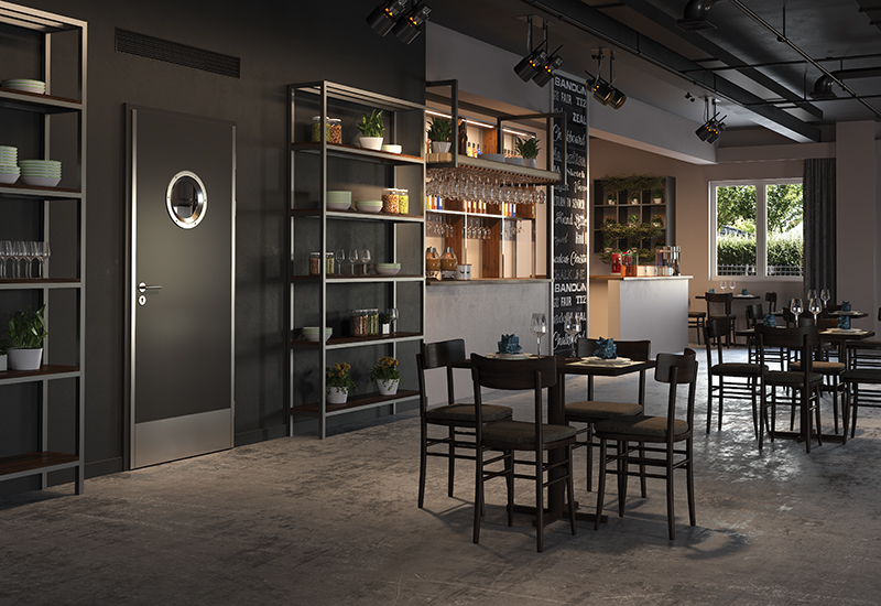 Classen drzwi - Guard - grafit RAL 7024