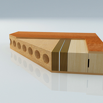 przekroj - drzwi wej. o grubosci 46