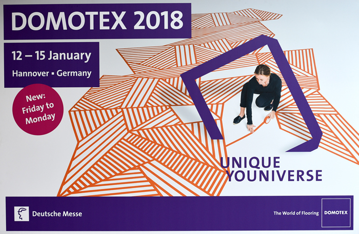 Unsere Innovationen und Premieren auf der DOMOTEX 2018