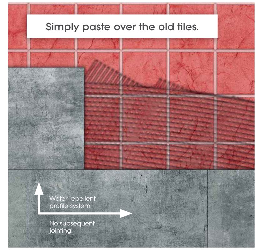 Classen wall and floor tiles - Ceramin Vario - Installation