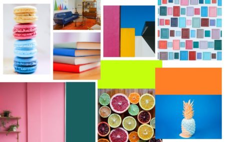 Color blocking we&nbsp;wnętrzu