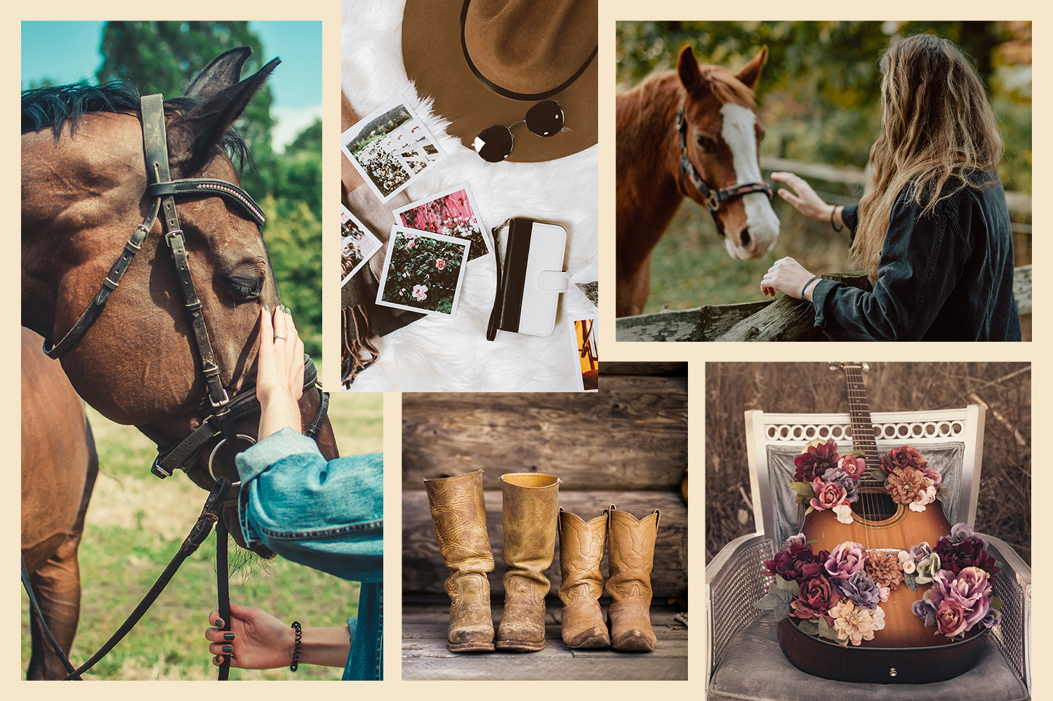 Styl country oddaje wiejską sielankę z nutą kowbojskiego sznytu