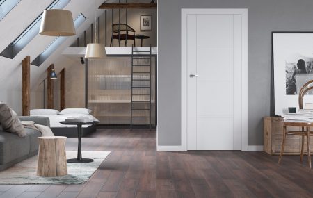 Jaki kolor listew przypodłogowych wybrać do&nbsp;białych drzwi?