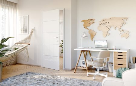 Co zamiast szyby w drzwiach pokojowych?