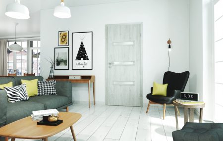 Wybieramy drzwi do salonu w stylu skandynawskim