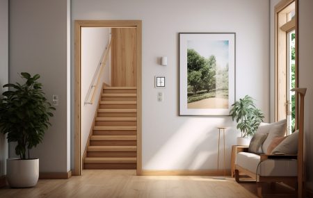Staircase door – how to install it?