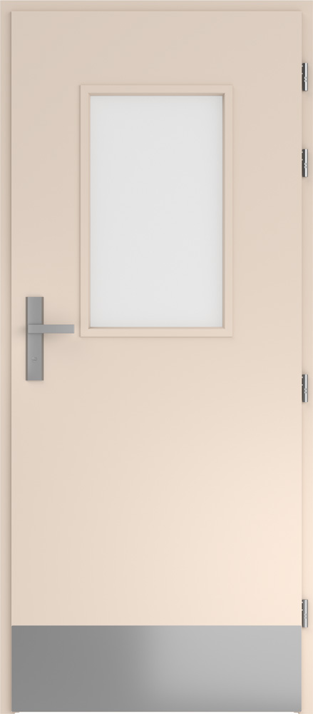 model 2 – z dolnym panelem stalowym