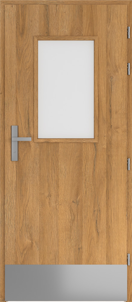 model 2 – z dolnym panelem stalowym