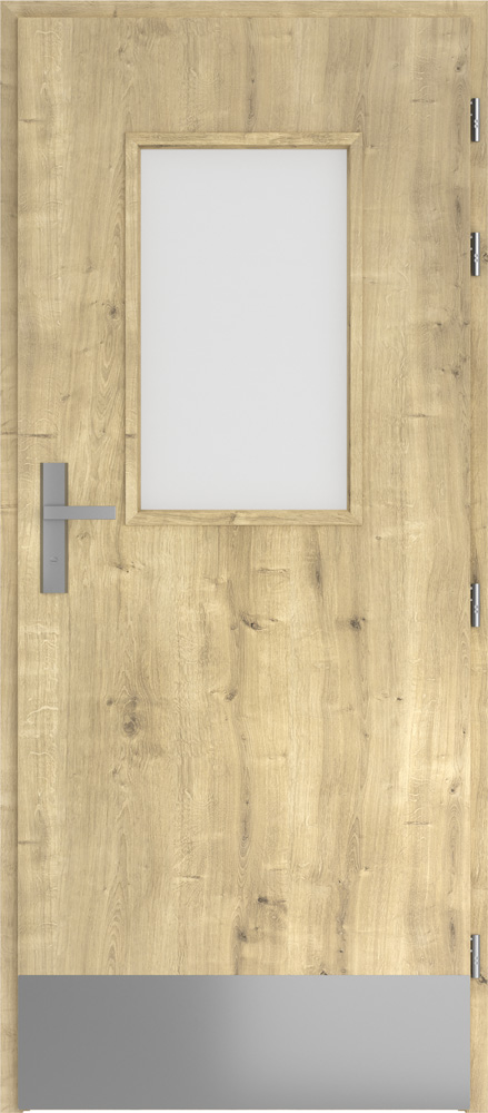 model 2 – z dolnym panelem stalowym